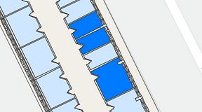 Planritning för 7A Posthuset, Vasagatan 28, 3 privata rum, 41 m²