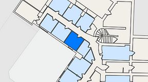 
							Planritning för Entreprenörsgatan Kungsgatan, 1 privata rum, 20 m²