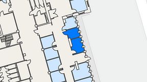
							Planritning för High Court Börshuset, 2 privata rum, 14 m²