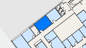 
							Planritning för Convendum Avenyn, 1 privata rum, 22 m²