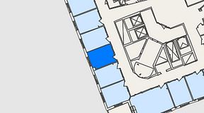 Planritning för Landskapet Nacka Forum, 1 privata rum, 11 m²