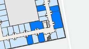 
							Planritning för Regus Gustav III:s Boulevard 34, 5 privata rum, 100 m²