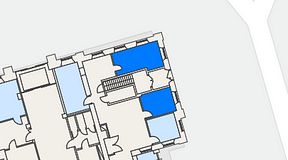
							Planritning för High Court Börshuset, 2 privata rum, 30 m²