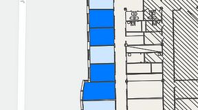 
							Planritning för FASTOFFICE Johanneslundsvägen 2, 4 privata rum, 60 m²