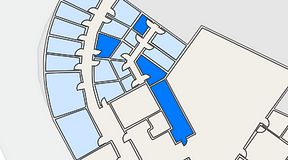
							Planritning för Quick Office Bromma Blocks, 4 privata rum, 42 m²