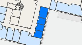 
							Planritning för FASTOFFICE Råsundavägen, 4 privata rum, 34 m²