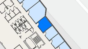 
							Planritning för FASTOFFICE Lunda, 1 privata rum, 16 m²