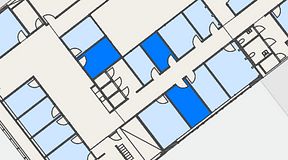 
							Planritning för Convendum Avenyn, 3 privata rum, 31 m²