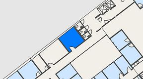 
							Planritning för Convendum Avenyn, 1 privata rum, 18 m²