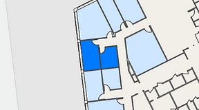 
							Planritning för Regus Rotsunda, 2 privata rum, 19 m²