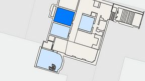 
							Planritning för The Loft, 1 privata rum, 18 m²