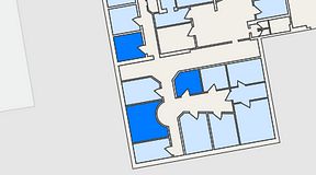 
							Planritning för Växthuset Vasatorpsvägen, 3 privata rum, 37 m²