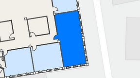 
							Planritning för CoW Hammarby Sjöstad, 1 privata rum, 60 m²