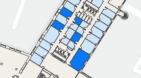 
							Planritning för Convendum Sundbyberg, 5 privata rum, 92 m²