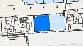 
							Planritning för Convendum Kungsgatan 9, 1 privata rum, 22 m²