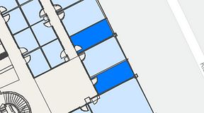 
							Planritning för Convendum Vasagatan 16, 2 privata rum, 32 m²