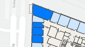 
							Planritning för A house Sickla, 4 privata rum, 113 m²