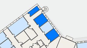 
							Planritning för Regus Saltsjö-Boo, 3 privata rum, 25 m²