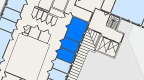 
							Planritning för FASTOFFICE Johanneslundsvägen 12, 3 privata rum, 33 m²