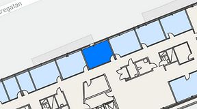 
							Planritning för Workopolis, 1 privata rum, 16 m²
