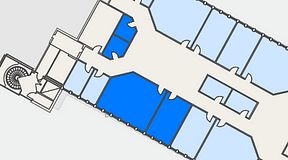 
							Planritning för Växthuset Stensjögatan, 4 privata rum, 70 m²