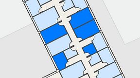 
							Planritning för Regus Rotsunda, 5 privata rum, 59 m²