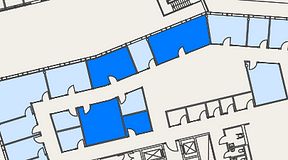 
							Planritning för Mindpark Mölndal, 4 privata rum, 79 m²