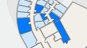 
							Planritning för Quick Office Bromma Blocks, 5 privata rum, 70 m²