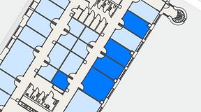 
							Planritning för Convendum Sundbyberg, 5 privata rum, 84 m²