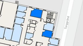 
							Planritning för Regus Jönköping, 2 privata rum, 21 m²