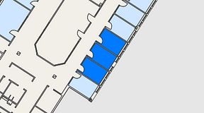 Planritning för Easy Office Skarpnäck, 3 privata rum, 24 m²