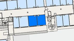 
							Planritning för Convendum Kungsgatan 9, 2 privata rum, 23 m²