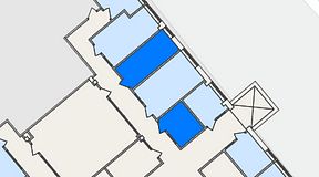 Planritning för Regus Hagsätra, 2 privata rum, 20 m²