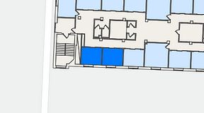
							Planritning för Regus Triangeln Station, 2 privata rum, 20 m²