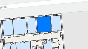 
							Planritning för KG10 Kungsgatan 8, 1 privata rum, 26 m²
