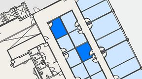
							Planritning för Convendum Vasagatan 16, 2 privata rum, 20 m²