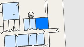 
							Planritning för FirstOffice Säveån, 1 privata rum, 19 m²