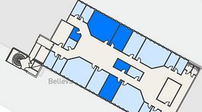 
							Planritning för Växthuset Stensjögatan, 5 privata rum, 92 m²