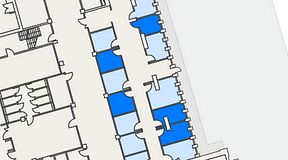 
							Planritning för High Court Börshuset, 5 privata rum, 50 m²