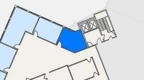 
							Planritning för Technopolis Kista, 1 privata rum, 21 m²