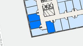 
							Planritning för Regus Gustav III:s Boulevard 34, 3 privata rum, 31 m²