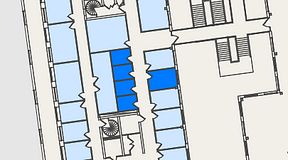 
							Planritning för Spaces Nordenskiöldsgatan, 5 privata rum, 29 m²