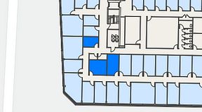 
							Planritning för Regus Mariestad, 3 privata rum, 33 m²