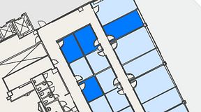 
							Planritning för Convendum Vasagatan 16, 4 privata rum, 47 m²