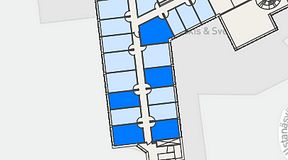 
							Planritning för Regus Rotsunda, 5 privata rum, 93 m²