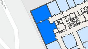 
							Planritning för 7A Odenplan, Norrtullsgatan 6, 2 privata rum, 70 m²