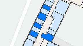 
							Planritning för Quick Office Älvsjö, 5 privata rum, 63 m²