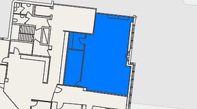 
							Planritning för Landskapet Nacka, 1 privata rum, 410 m²