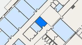 Planritning för United Spaces Lindholmen, 1 privata rum, 12 m²