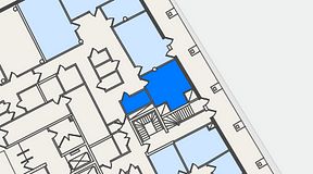 
							Planritning för Mindpark Hyllie Skrivaregatan, 2 privata rum, 24 m²